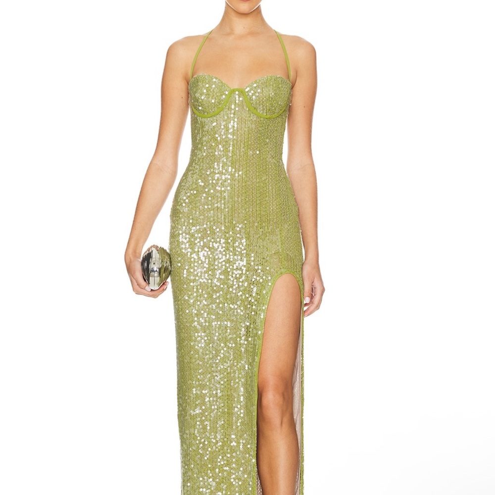 NWT Camila Coelho Sequin Maxi Dress